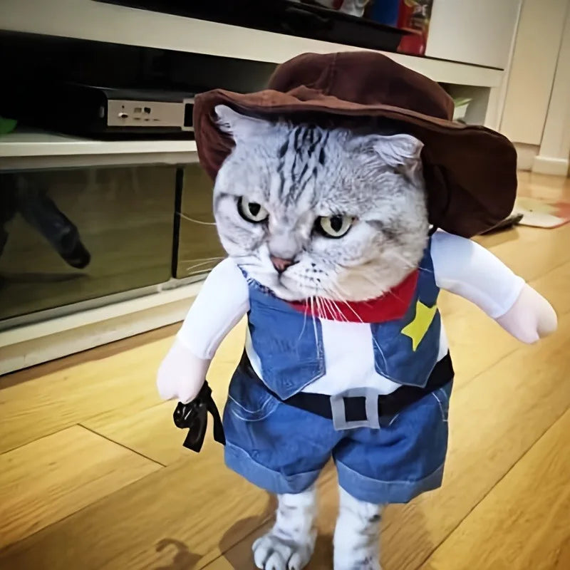 Cowboy Cat Costume