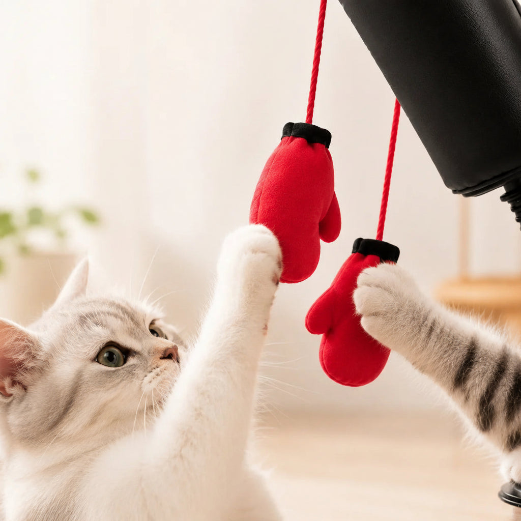 Cat Boxing Toy