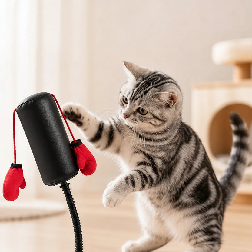 Cat Boxing Toy
