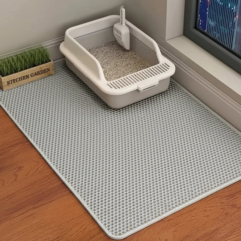 Cat 2-Layer Litter Mat