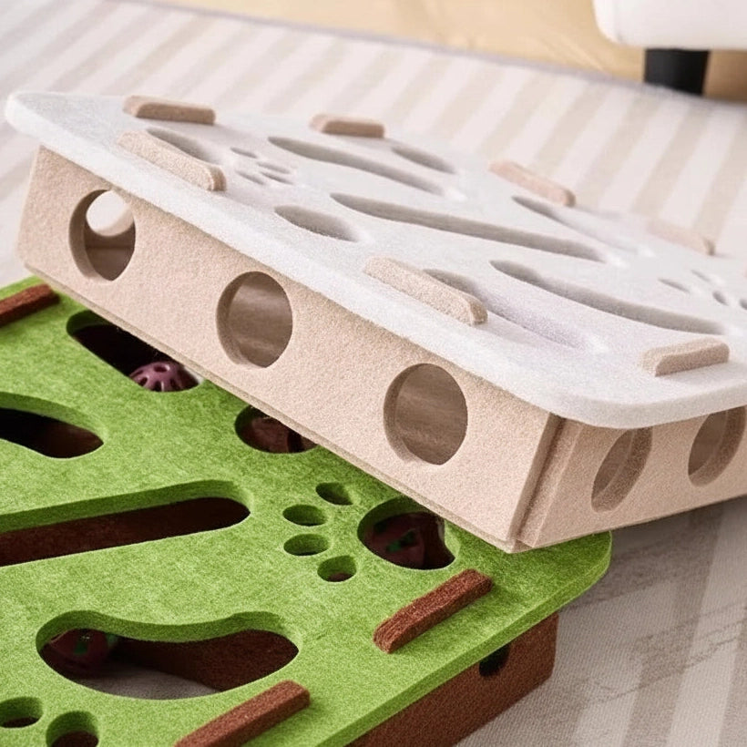 Interactive Cat Puzzle Toy