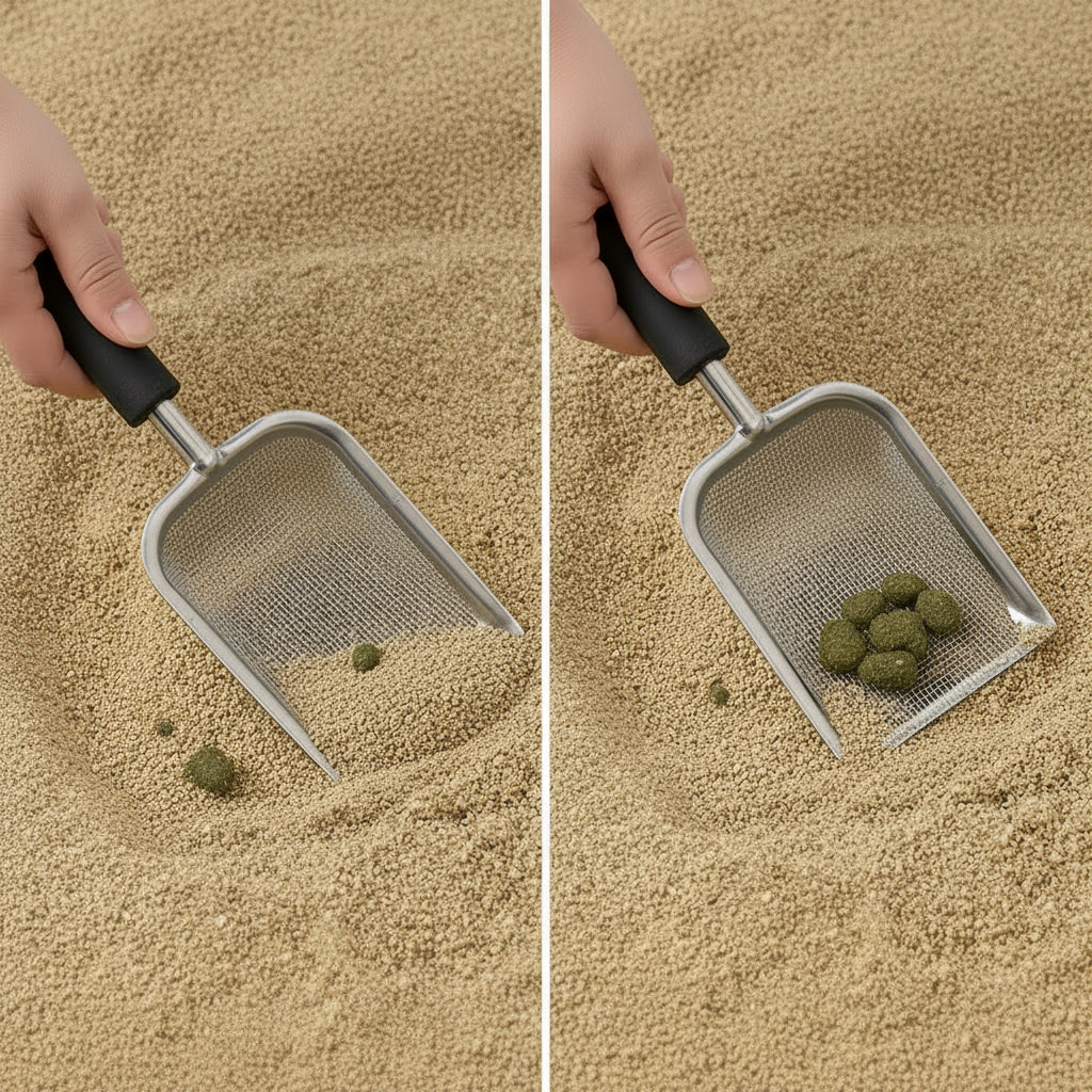 Stainless Steel Cat Litter Scoop
