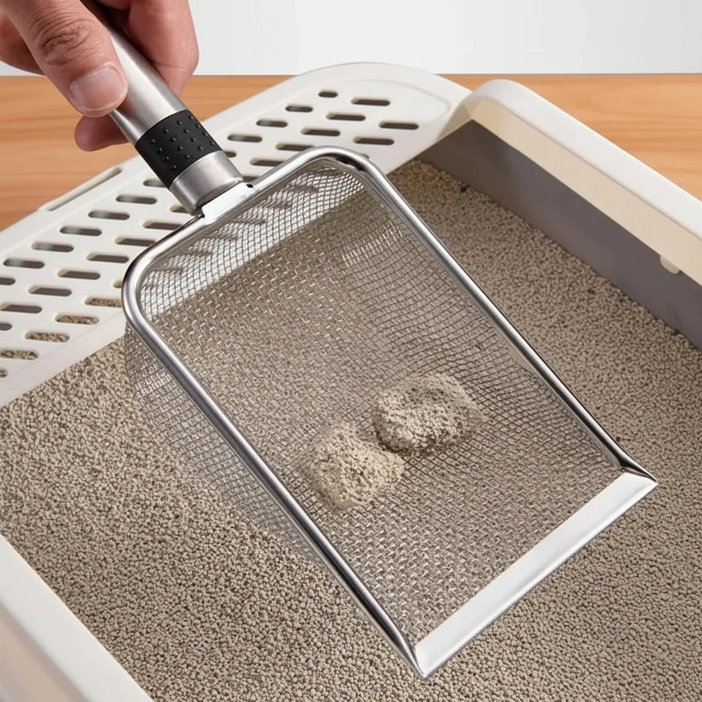 Stainless Steel Cat Litter Scoop