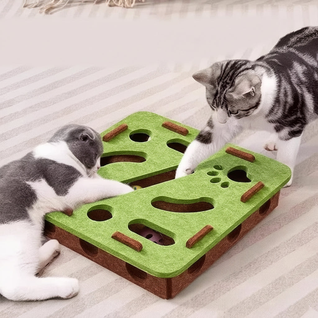 Interactive Cat Puzzle Toy