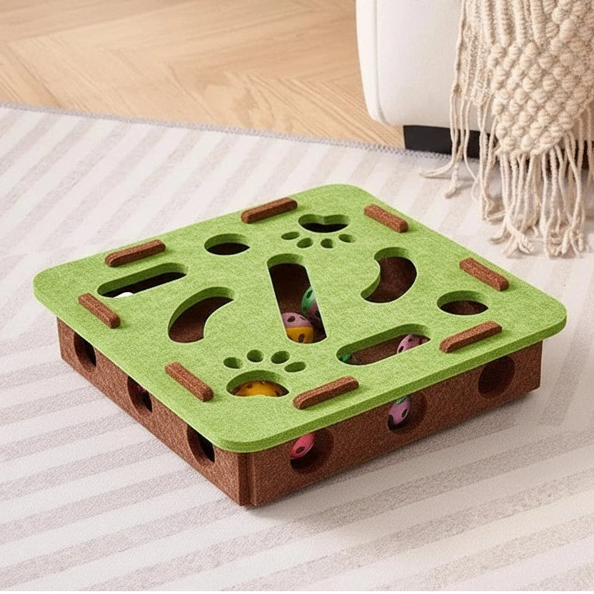 Interactive Cat Puzzle Toy
