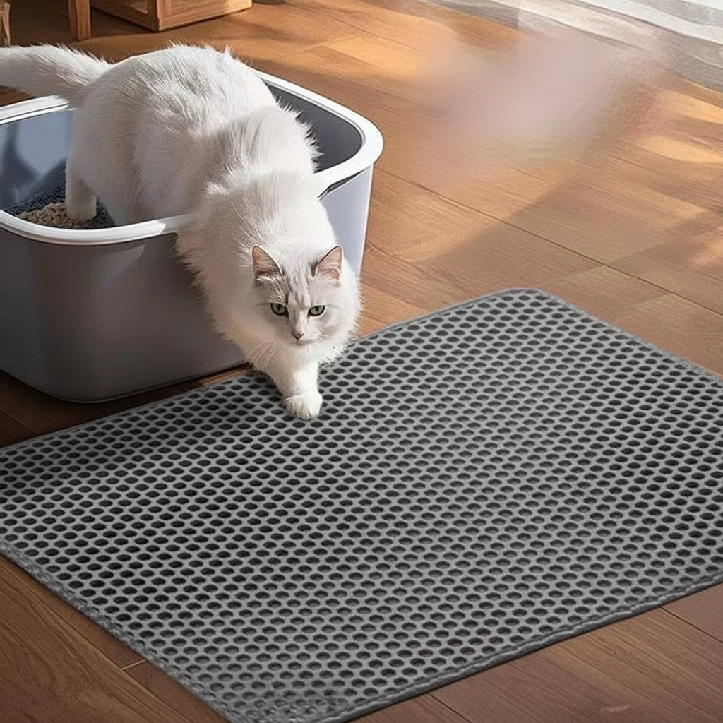 Cat 2-Layer Litter Mat