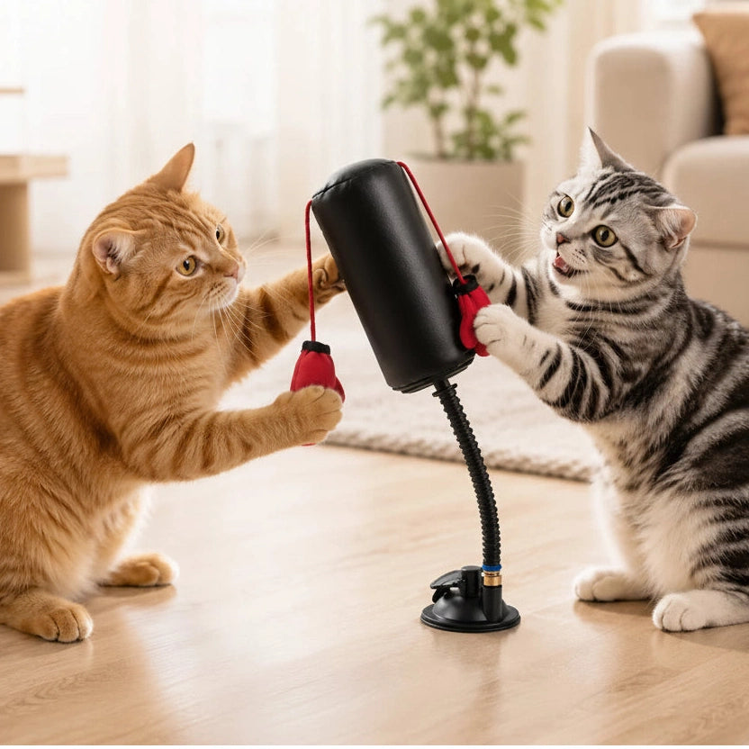 Cat Boxing Toy