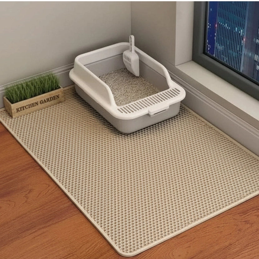 Cat 2-Layer Litter Mat