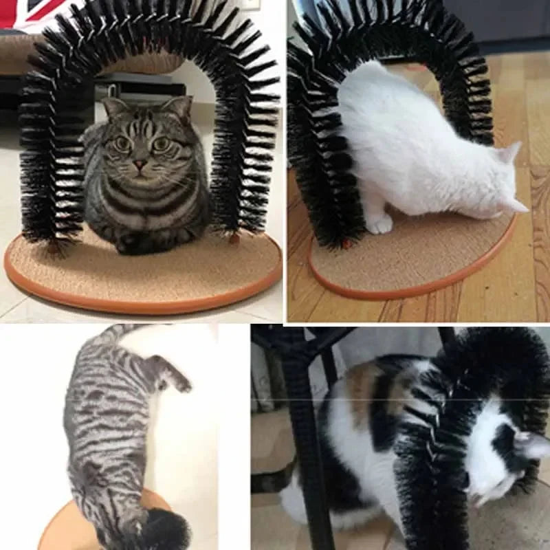 Cat Self Grooming Toy Arch