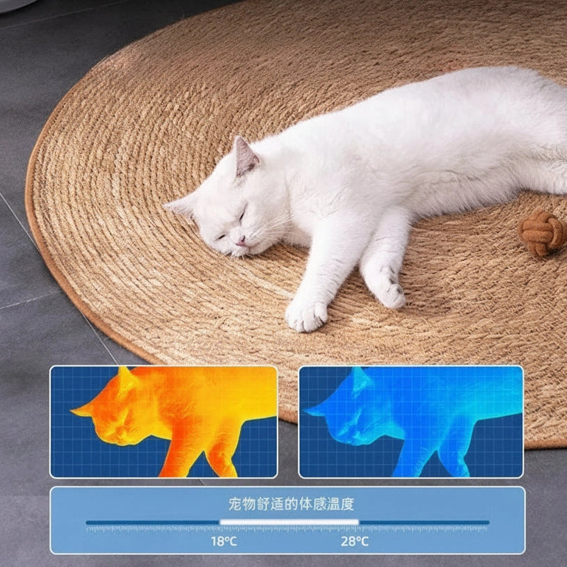 Cat Scratcher Rattan Mat