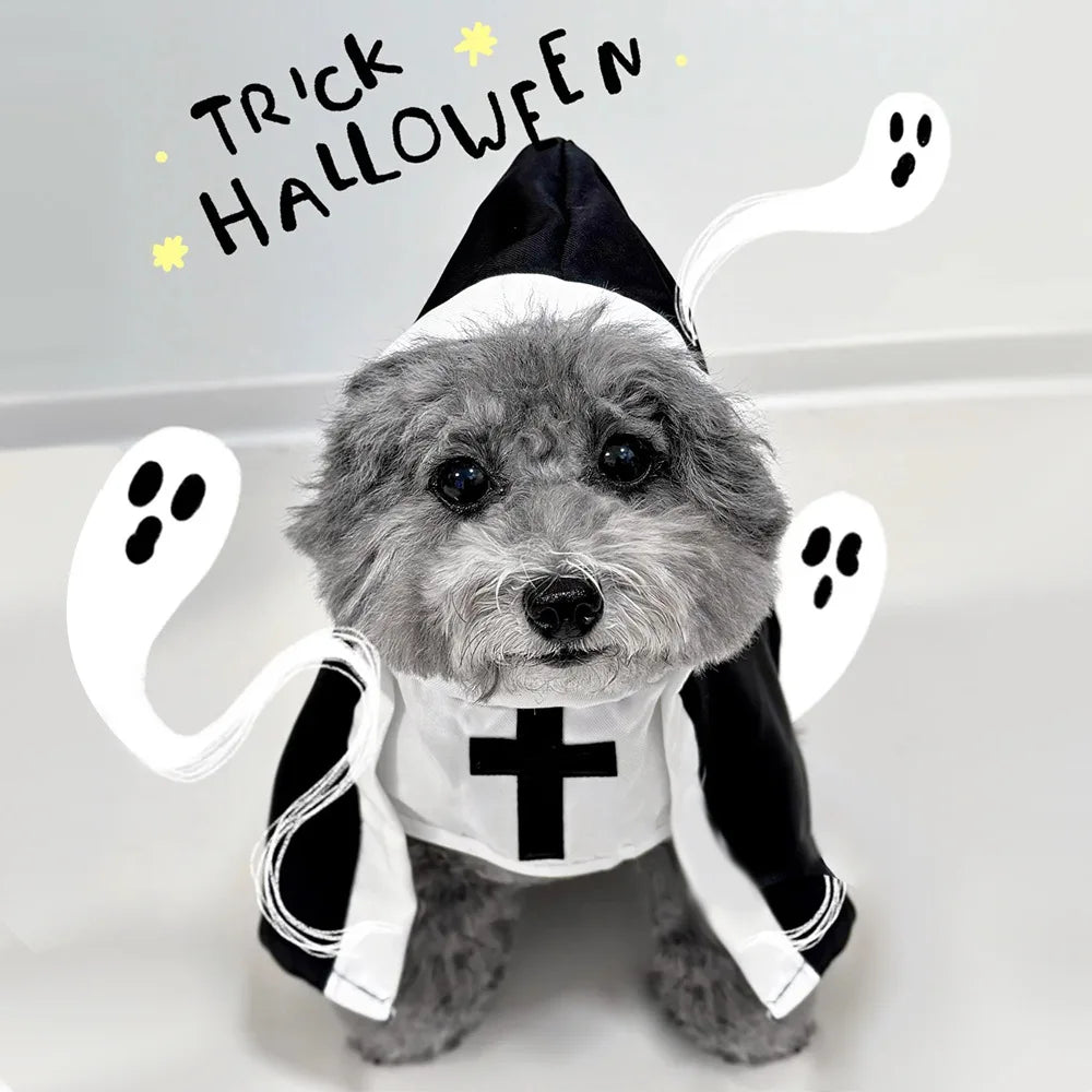 Funny Nun Cat Costume