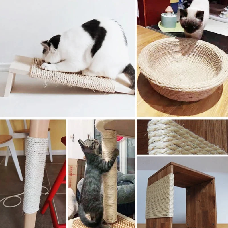 Natural Sisal Rope for Cat Scratching