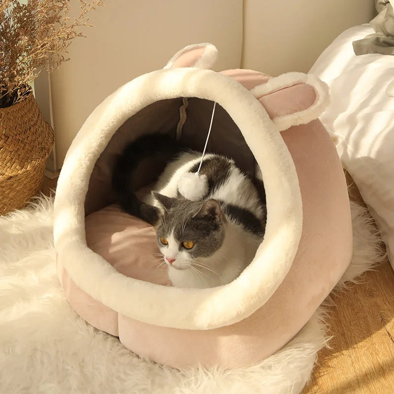 Cartoon Cave Cat Bed