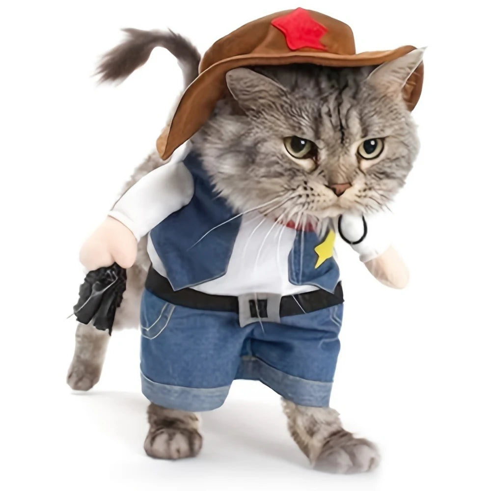 Cowboy Cat Costume