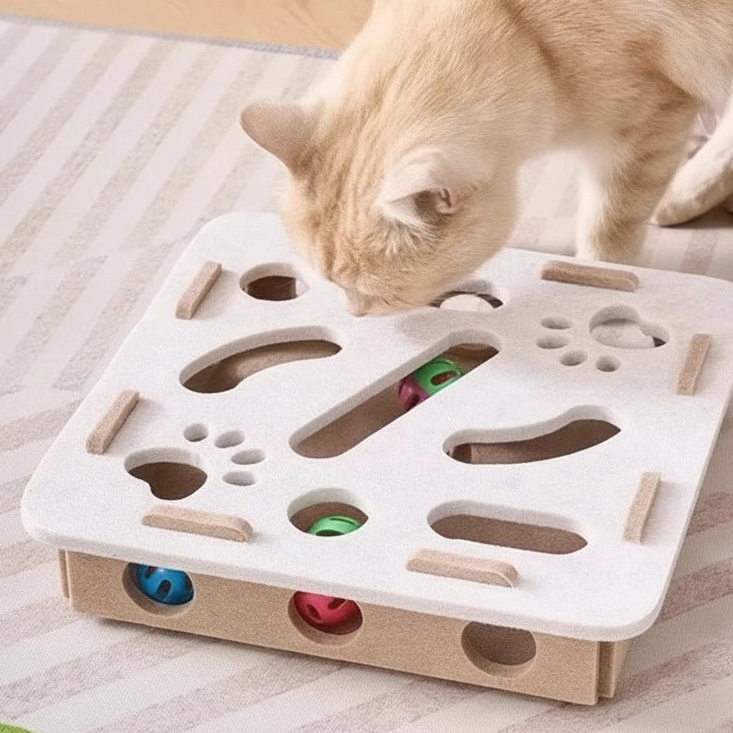 Interactive Cat Puzzle Toy