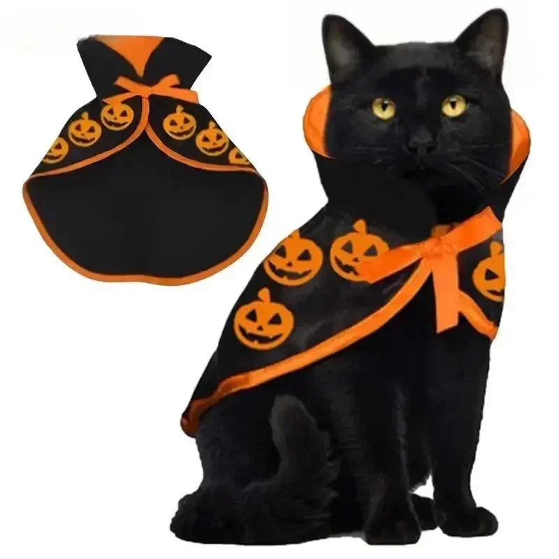 Pumpkin and Bat Cape Hat Costume