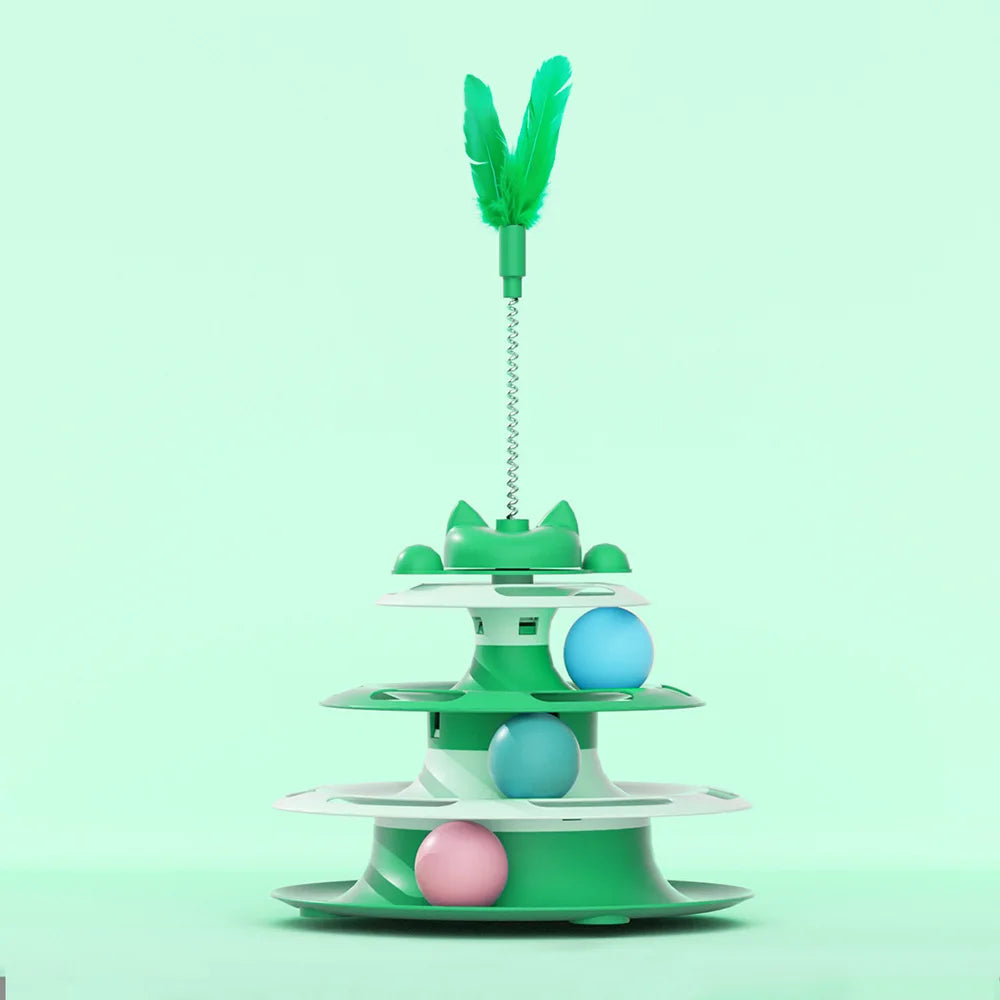 Cat Self-Entertainment Interactive Turntable
